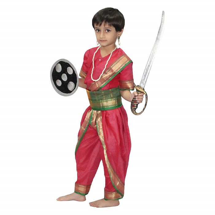 Vijayalakshmi | Doll fancy dress, Fancy dress, Indian wear